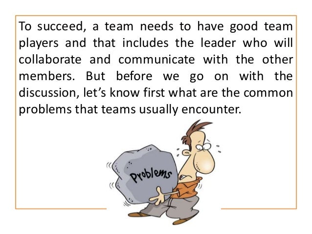 From Team Player to Team Leader